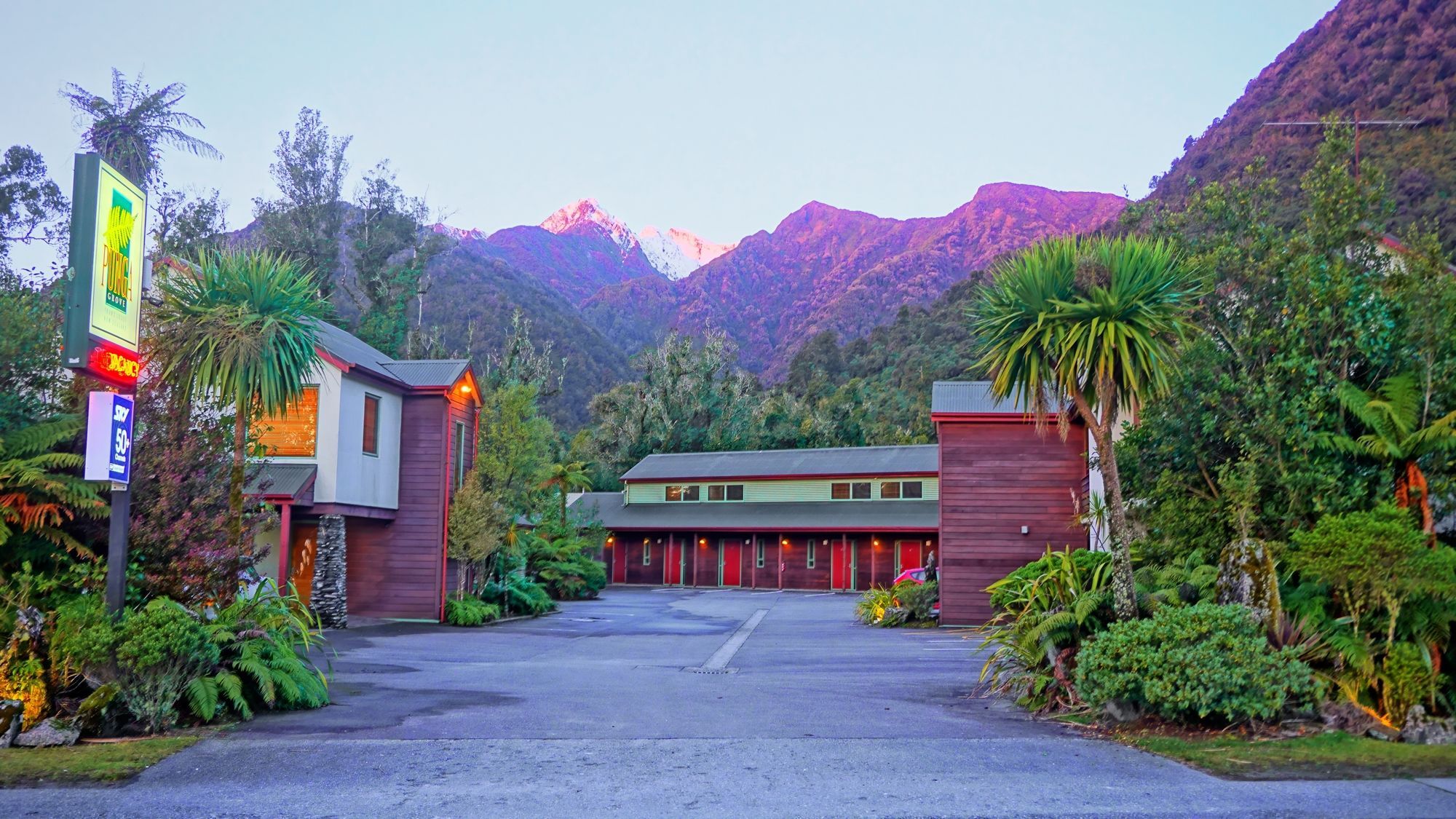 พันก้าโกรฟโฮเต็ล Motel ฟรานซ์โจเซฟ ภายนอก รูปภาพ